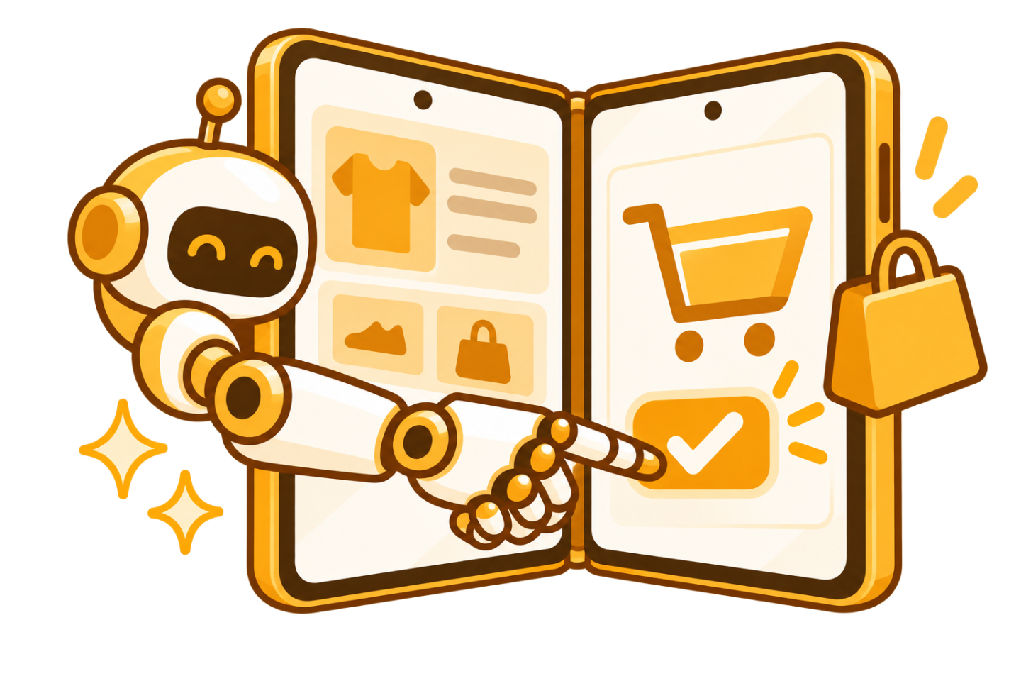 AI 助理代替使用者完成網站操作